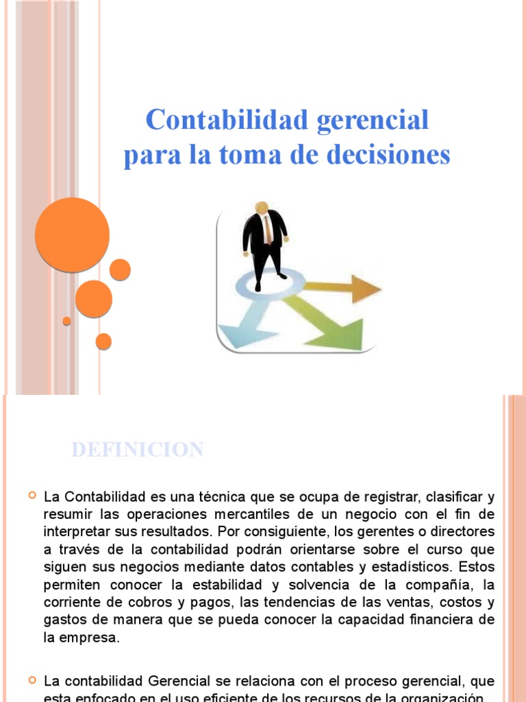 Contabilidad Gerencial y Toma de Decisiones | PDF | Contabilidad | Toma ...