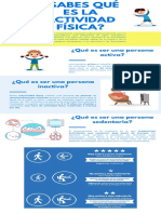 Infografía Actividad Física y Sus Beneficios 2° Básico