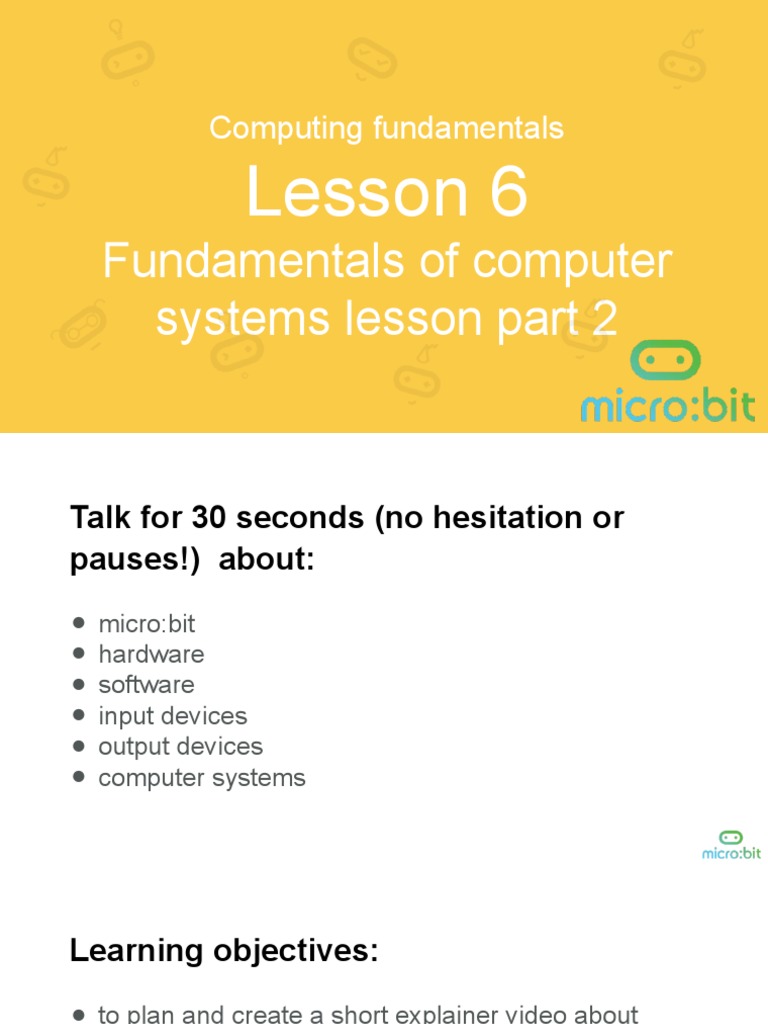 Micro:bit Explainer Video Guide | PDF