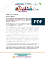 Carta de Compromiso.