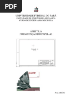 APOSTILA DE AUTOCAD PARA NORMAS DO PAPEL A3