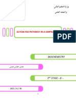 Glycolysis Pathway in A Simpile Way: Biochemistry