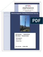 Electromagnetic Field Measurement Survey: Telecom Tower Butha Buthe Site Number: Site Name