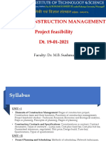 P20Sc102: Construction Management Project Feasibility Dt. 19-01-2021