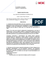 2021-0705 2º Control de Lectura - Curso Gestión de Cooperativas - El Sector Cooperativo Chileno - Tradición, Experiencias y Proyecciones