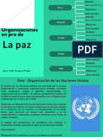 Organizaciones en Pro de Paz