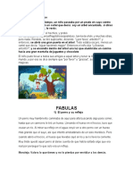 Cuento, Fabula, Primaria