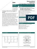 Railclamp Low Capacitance Tvs Diode Array: Protection Products - Railclamp Description Features