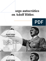 Liderazgo Autocrático en Adolf Hitler