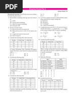 Operating Systems Test 3: Number of Questions: 25 Section Marks: 30