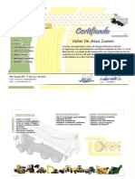 Certificado Direção Defensiva - Valber de Jesus Zuanes 2021