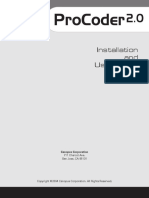 ProCoder 2 User Manual