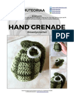 Hand Grenade: #Manlycrochet