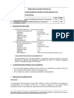 Estructuras metálicas semicirculares y cuadradas con perfiles y plancha de policarbonato