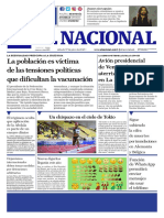 El Nacional Portada 2021-07-17