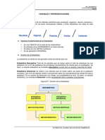 1 Variables y Representaciones