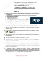 Processo seletivo para Agente Comunitário de Saúde no município de Itá