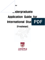 Spring 2022 Application Guide For International Students (Freshman) - ENG