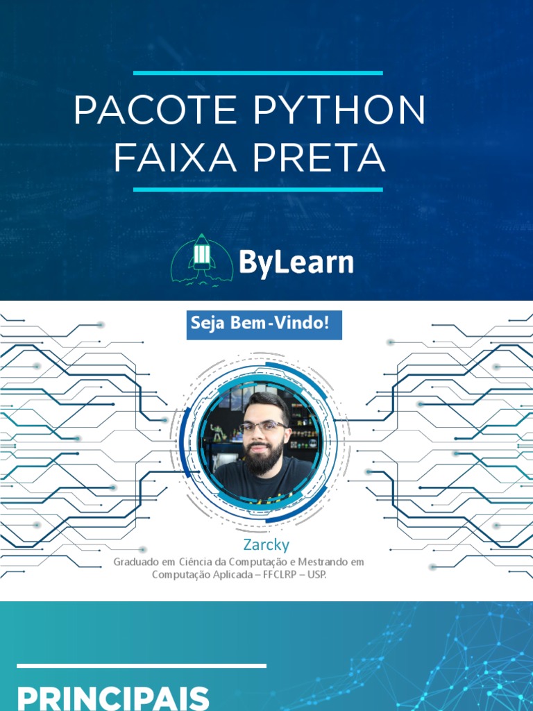 Pacote Python Faixa Preta | PDF | Python (linguagem de programação ...