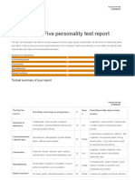 Personality Test Report