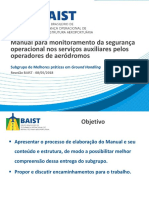 BAIST Apresentacao Manual - Subgrupo Ground Handling