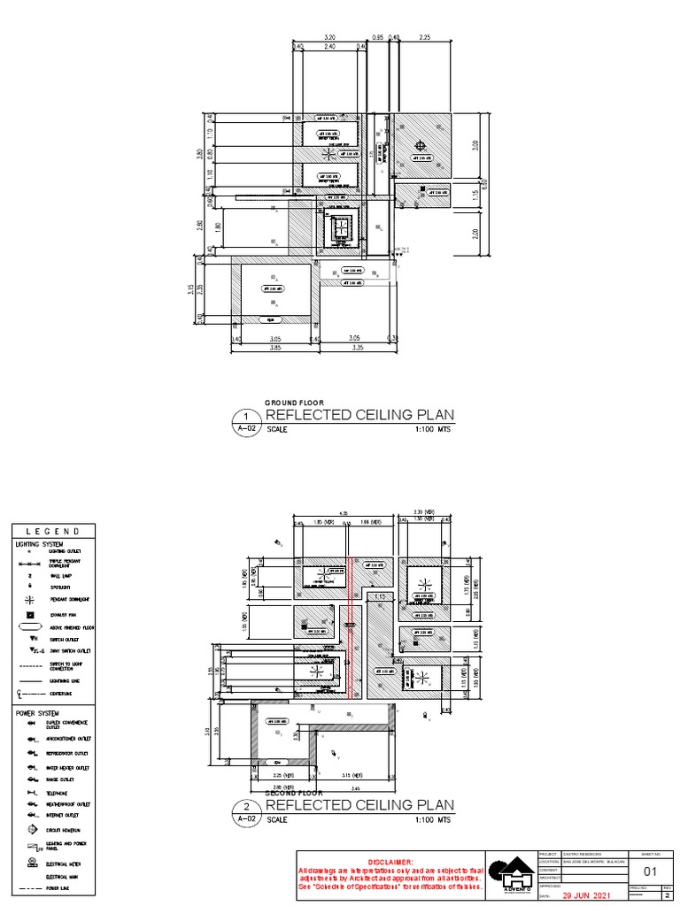 Reflected Ceiling Plan Details | PDF