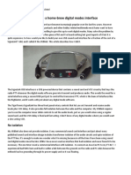 The Usblink A Home Brew Digital Modes Interface: No Isolation