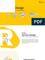 Taller de Service Design - Brochure - Noviembre