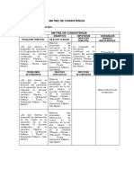 Matriz de Consistencia