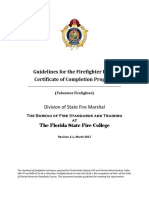 Guidelines For The Firefighter Part I Certificate of Completion Program