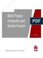 3 - ME60 Product Introduction and Service Function ISSUE1