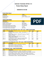 Cat Electronic Technician 2014A v1.0 Product Status Report