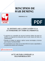 14 Principios de Edwar Deming