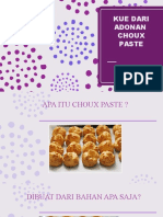 Choux Paste