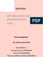 METABOLISME LIPID