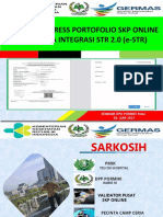 Update Progress Portofolio SKP Online View E-Kta Integrasi STR 2.0 (DPD Riau)