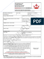 Licensing Unit - Drone Registration Form 21a