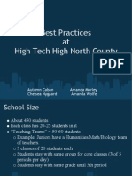 Best Practices at High Tech High North County