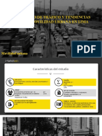 Estudio de Trafico y Tendencias de Movilidad Urbana 2018