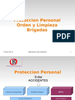 Protección personal, orden y brigadas de seguridad