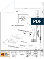 Proposed Temporary Shed & Platform: Parking Area For Waiting Trucks