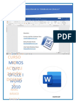 BORDES Y SOMBREADOS EN WORD 2010