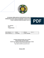 SOP Penelitian Selama Pandemi Covid-19 Lab Karet Lateks