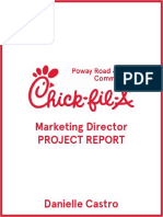 Marketing Director Project Report