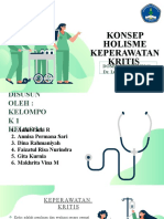 Kel 1 - 3a - Konsep Holisme Keperawatan Kritis