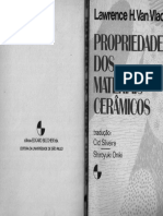 Propriedades Dos Materias Ceramicos Lawrence H Van Vlack Organized