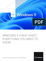 Windows 11 Cheat Sheet