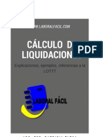 Cálculo de Liquidaciones