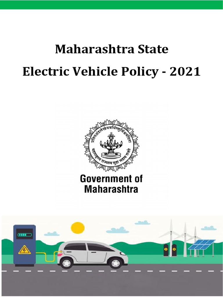 Maharashtra EV Policywww | PDF | Electric Vehicle | Plug In Hybrid