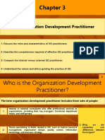 The OD Practitioner: Roles and Competencies